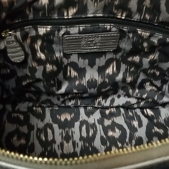 ANNE KLEIN croc embossed dome satchel vegan - Picture 9 of 10
